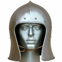  Medieval Barbuda Helmet /Great Knight Templar helmet Replica  - £67.59 GBP