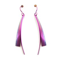 Titanium earrings. Handmade in France. Light and absolutely allergy-free! - £30.37 GBP