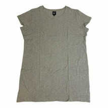 Gap Women&#39;s Knee Length Relaxed Fit Lightweight T-Shirt Dress (Heather Grey, XS) - £14.65 GBP