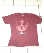 Men&#39;s T- Shirt Mad Engine Star Wars Rebel Red Shirt Sz XL 46/48 Top - £5.16 GBP