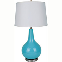 Ore Furniture 6202BL 28 in. Ceramic Table Lamp - £146.42 GBP
