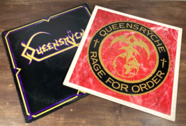 Lot Of 2 Queensryche 12&quot; Vinyl SELF-TITLED Ep &amp; Rage For Order Lp Emi Vg+ Vg++ - £79.12 GBP