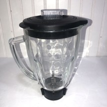 OSTER 6 Cup Round Top Piece Glass Jar with Blades Replacement Set Blender - $26.59