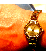 Beautiful vintage rhinestone watch - $395.16 MXN