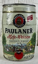 PAULANER HEFE~WEIZEN 5 LITER Mini Beer Keg ~ Germany Vintage - £18.39 GBP
