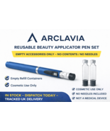 Reusable Beauty Peptide Pen Set - Cartridge + V2 Blue Pen Body - UK Seller - $16.99