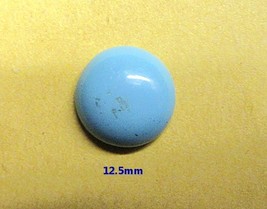 TURQUOISE ROUND CUT 12.5MM  - £3.14 GBP