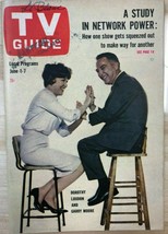 TV GUIDE June 1 1963 Dorothy Loudon &amp; Garry Moore cover, Jack Elam, Don Drysdale - £11.89 GBP