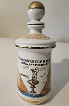 Old Fitzgerald Whiskey Decanter Americas Cup Race Anniversary Bourbon- E... - $17.29