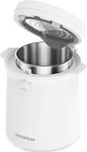 Jack &amp; Rose Warm Mist Humidifiers for Bedroom, 3L/100oz Stainless Steel 38J5030 - £56.95 GBP