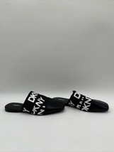 Women’s DKNY Flynn Logo Mules Black Size 6M/36 - $34.64