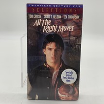 All the Right Moves VHS 1984 Tom Cruise, Lea Thompson Sealed Fox Watermark New - £24.19 GBP