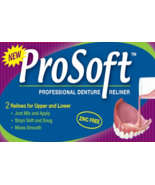 ProSoft Professional Denture Reliner 2 Kits-Denure Liner Relines 2 Plates - $16.50