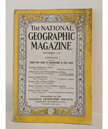 1934 National Geographic Magazine Vintage California Bolivia China Nov V... - $18.00