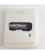 Hallmark Keepsake Ornament Lionel Train New York Central Observation Car... - $464.63 MXN