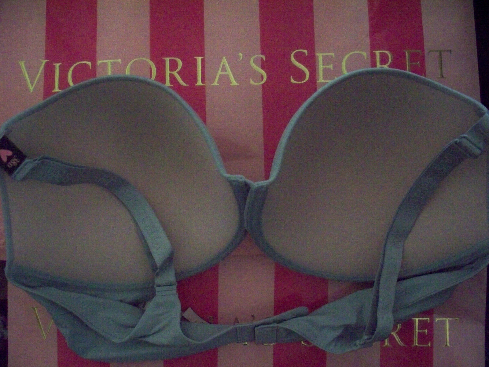 38D Rose Dusk Mauve Pink Extreme Lift Victorias Secret Plunge