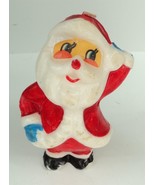 Christmas Santa Claus Candle - 3.75&quot; Tall - Unlit - £3.99 GBP
