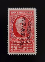 1954 $2.20 U.S. Internal Revenue, Documentary, L. J. Gage, Carmine, R671 - $2.76 CAD