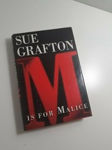 M is for Malice by Sue Grafton 1996 1st hardcover dust jacket fiction - $5.94