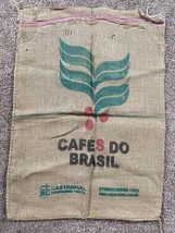 Cafe&#39;s Do Brasil - Carpec Coffee Bean Burlap Jute Sack Bag - 28 x 38 inches - $6.89