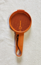 Vintage Tupperware Sift It Sugar Flour Sifter #1689 Orange MCM Kitchen U... - $12.00