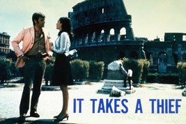 Robert Wagner in It Takes a Thief Rome location title scene 24x18 Poster - £19.17 GBP