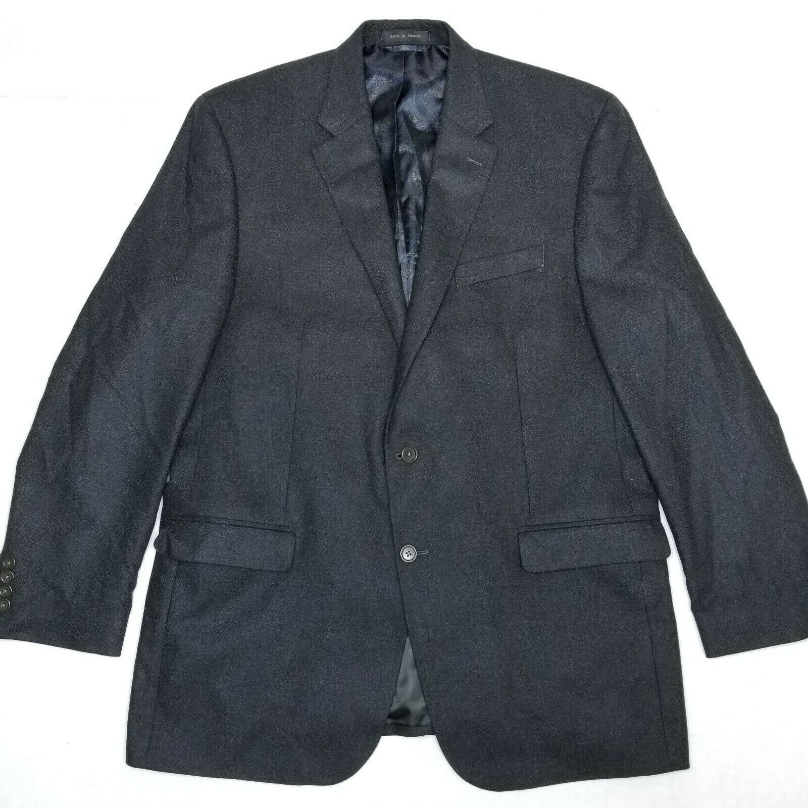 Lauren Ralph Lauren Wool cashmere blend 2 button sport coat Charcoal Gray - $79.20