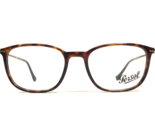 Persol Brille Rahmen 3146-V 24 Schildplatt Gold Quadratisch Voll Felge 5... - $125.49