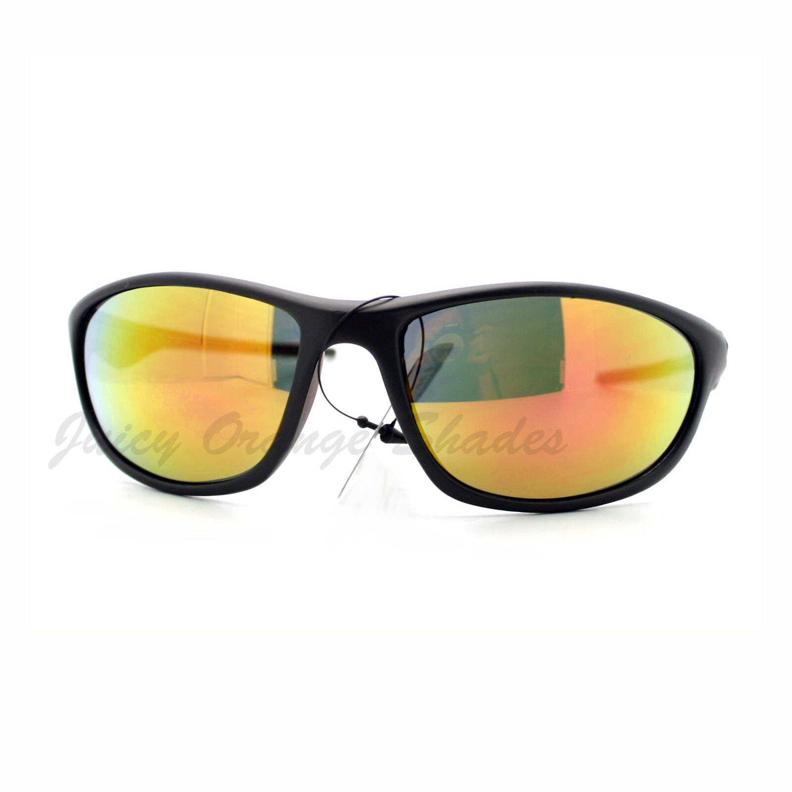 UV Protezione SPORTS Occhiali da Sole Uomo Ovale Avvolgente Multicolore ... - $8.31