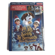 Elf on the Shelf Pets Santas St. Bernards Save Christmas Blu-ray DVD Storybook - £6.52 GBP