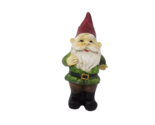 True Living Outdoors Resin Green Gnome Pot Hanger - New - $7.99
