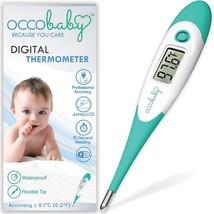 Clinical Digital Baby Thermometer LCD Flexible Tip 10 Second Quick Accur... - $30.42
