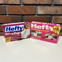 Hefty Scrap Bags with Holder 57 Bags Open Boxes - $34.63