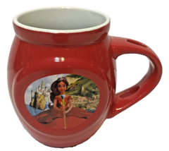 Disney Princess Holiday Red Coffee Tea Cocoa Mug Cup 2017 - £12.15 GBP