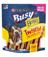 Purina Busy 38100 17268 Bone Twist Dog Treats, 10 ct. - £24.42 GBP