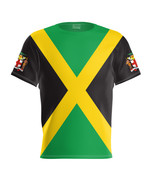 Jamaica T-shirt Proud Jamaica flag Coat of Arms Jamaica Fan Sport T-Shir... - $43.75 CAD