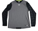 Under Armour Heatgear Baseball Mens XL Long Sleeve Fitted Shirt EUC Blac... - $18.69