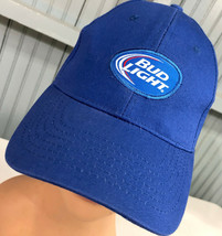 Bud Light Budweiser Blue Beer Adjustable Baseball Hat Cap - £12.13 GBP