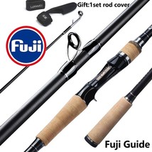 LINNHUE Fishing Rod TS Fuji Guide Lure Rod 1.68-2.7m 2/3 Section   Light Spinnin - £112.21 GBP