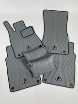 2021-2022 Maybach fit custom floor mats silver gray/black 2 matching pil... - £864.99 GBP