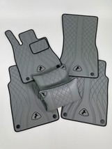 2021-2022 Maybach fit custom floor mats silver gray/black 2 matching pillows - £864.99 GBP