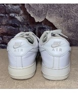 NIKE AIR FORCE ONE 1 LOW TRIPLE WHITE AF-1 SNEAKERS #315122-111 MEN Size... - $79.20 CAD