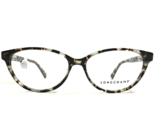 Longchamp Eyeglasses Frames LO2645 227 Gray Brown Tortoise Cat Eye 53-14... - £50.47 GBP