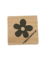 Stampin Up Mini Messages Small Flower Rubber Stamp Spring Garden Nature Crafts - £2.39 GBP