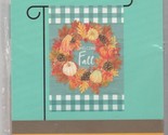 Welcome Fall Art Flag 12.5”x18” Pumpkin Pinecone Leaf Garden Porch Flag ... - $8.00