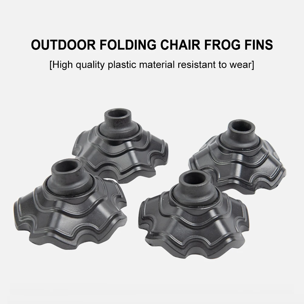 1/4pcs Camping Chair Frog Flippers Adjustable Angle Camping Stool Foot - £8.55 GBP+