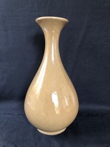 Fino Marrón Oscuro Glaze Chino Porcelana Florero Yuhuchun - £318.07 GBP