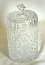 American Crystal Pinwheel Biscuit Jar St. George Box - £15.90 GBP