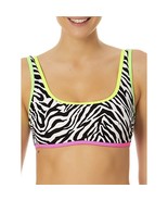 No Boundaries Junior&#39;s Tricot Multi Color Print Top Size M (7-9) - $289.13 MXN