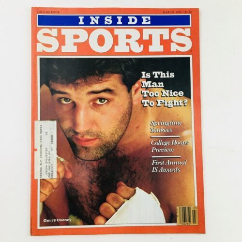 Inside Sports Magazine March 1982 Gerry Cooney American Boxer - $9.45